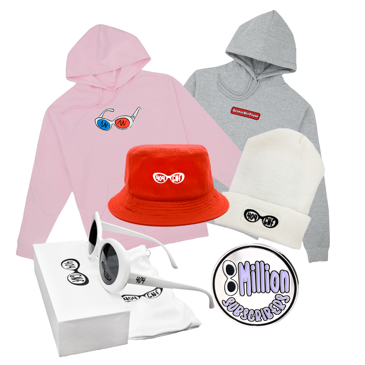 Henry George Merch GeorgeNotFound Merchandise