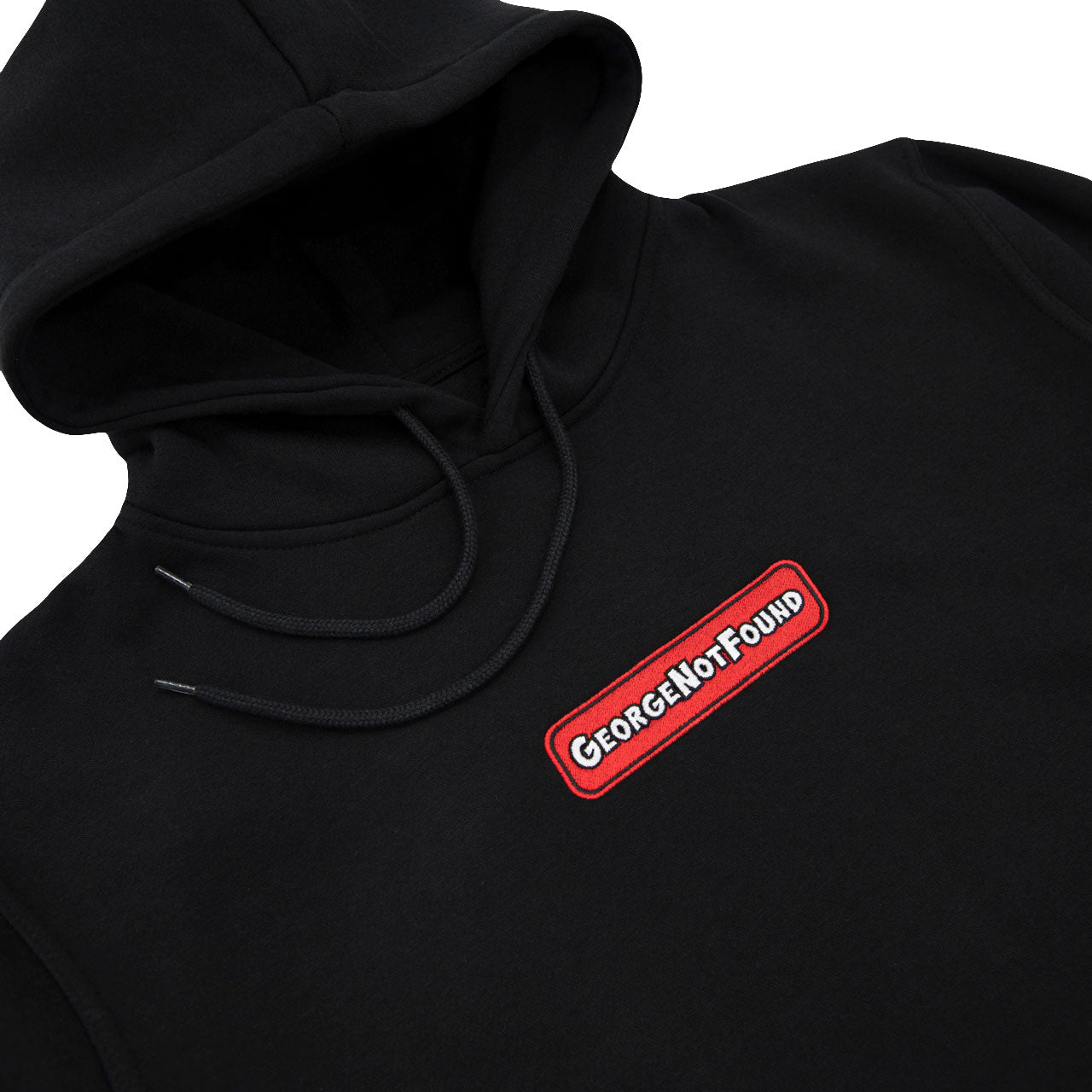 BFCM George Logo Embroidered Pullover Hoodie