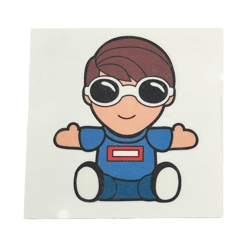 George Character Temporary Tattoo