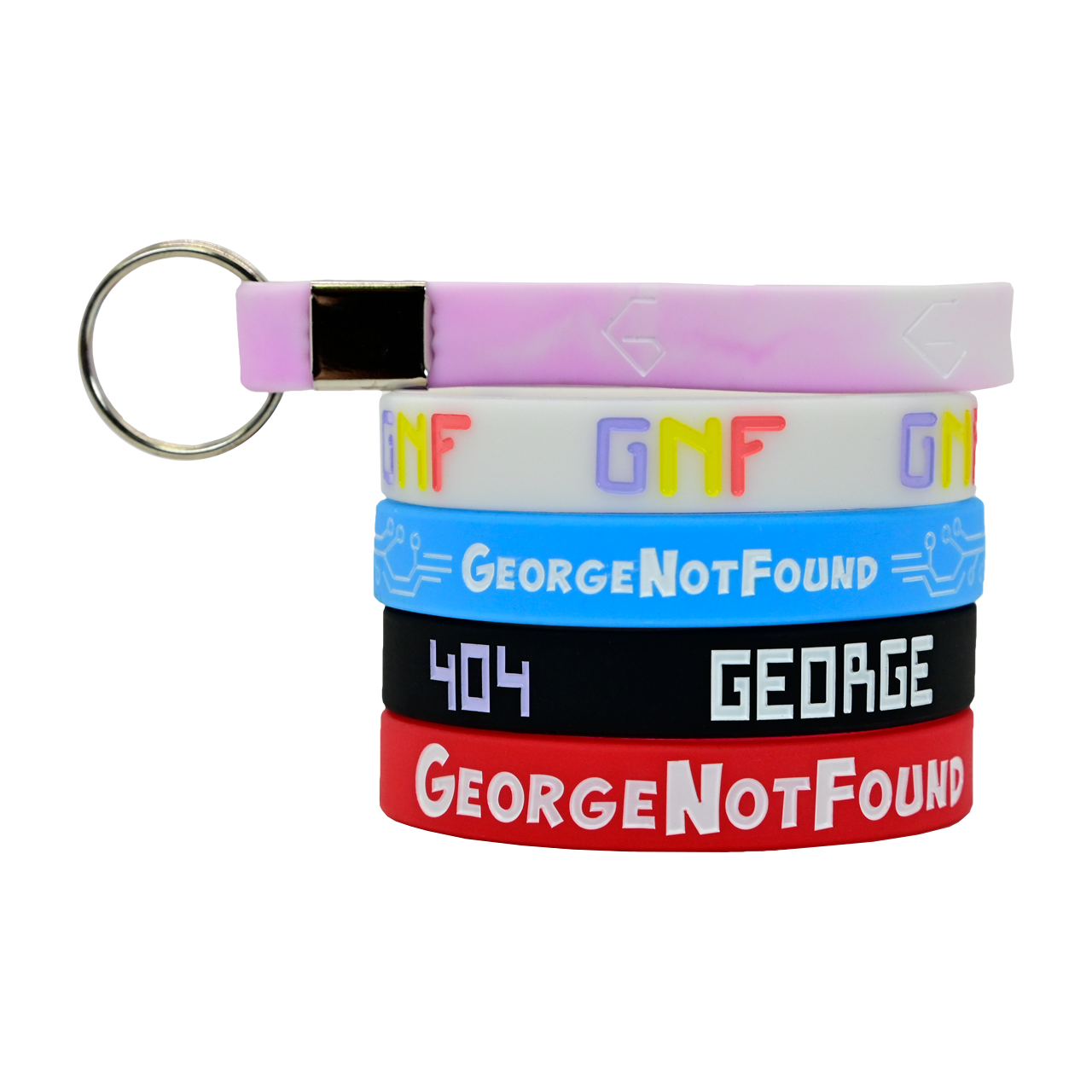 George Wristband 5-Pack v2